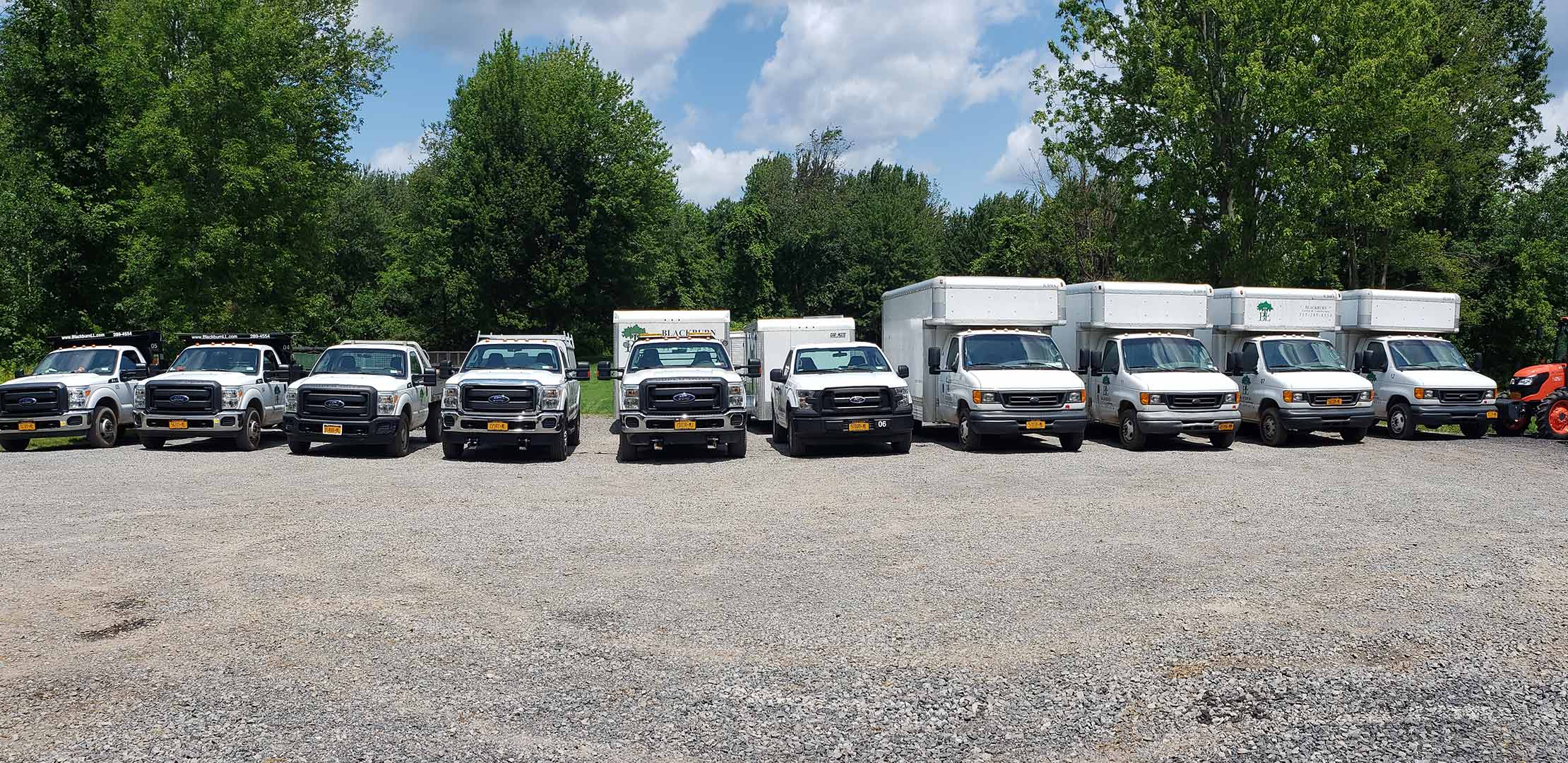 Our Fleet of Trucks